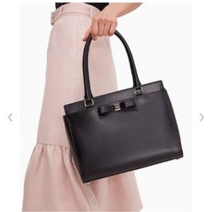 Kate Spade WKRU3044 Montford Park Smooth Jovie Black Like New
